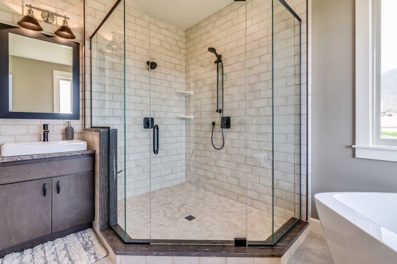 Luxury Shower with Bench